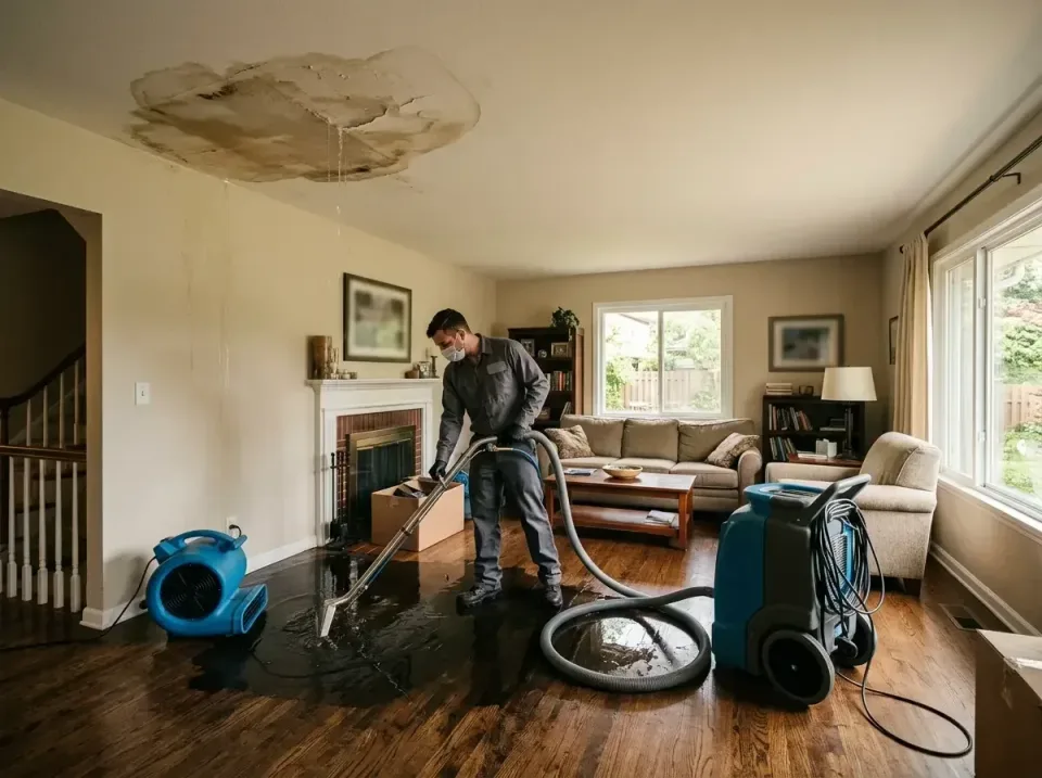 attic-pipe-burst-ceiling-drip-008 — frequently asked questions, Water Damage Restoration & Carpet Care in California, PA